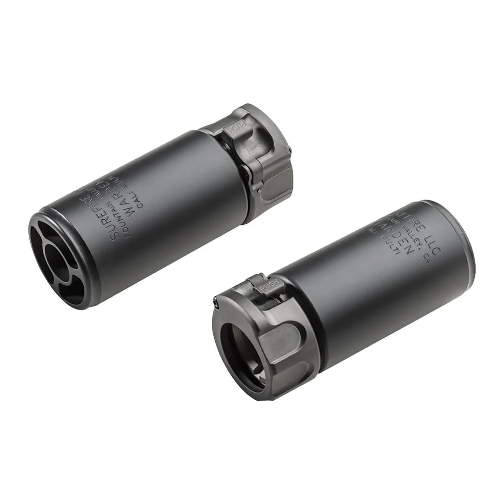 SureFire Warden Muzzle Blast Regulator Fast-Attach Black