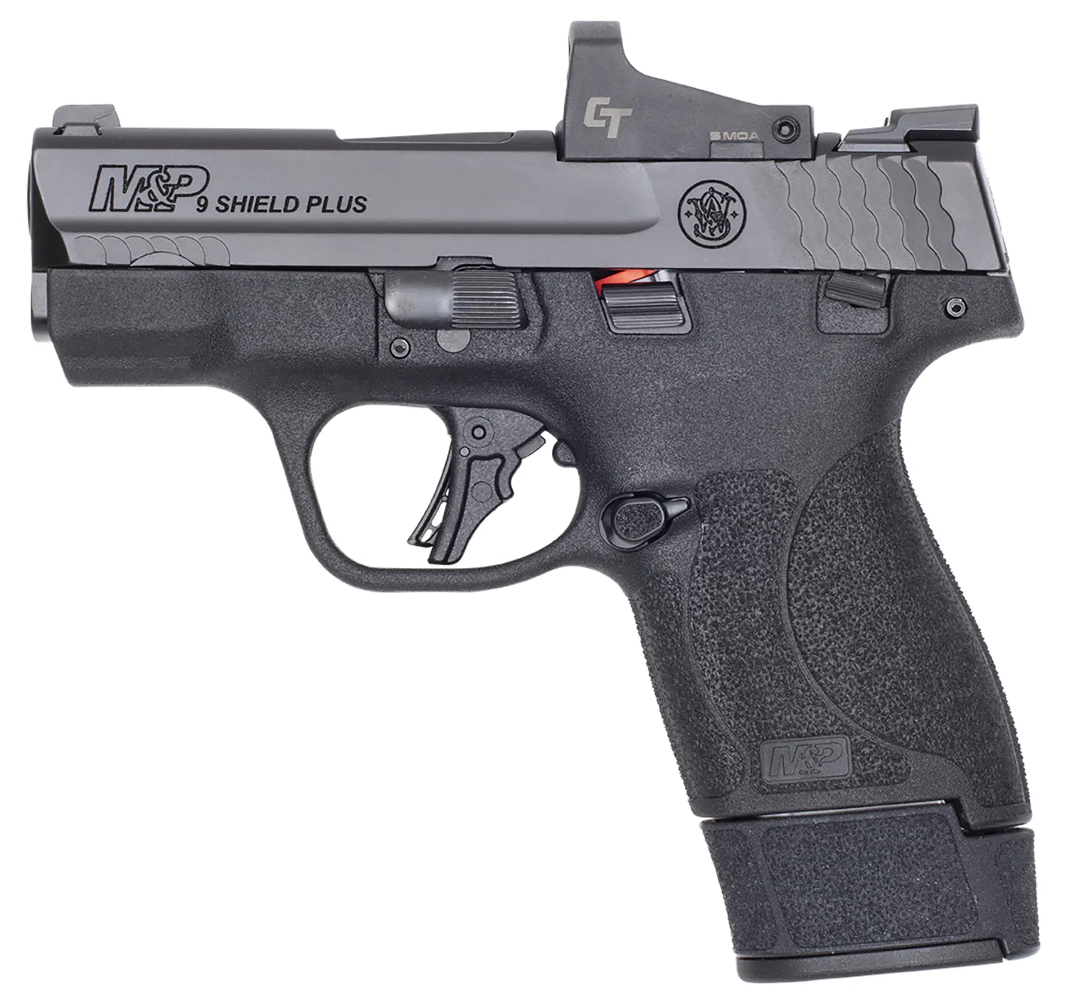 SW M&P9 SHIELD PLUS OR CTS-1500 RED DOT BUNDLE