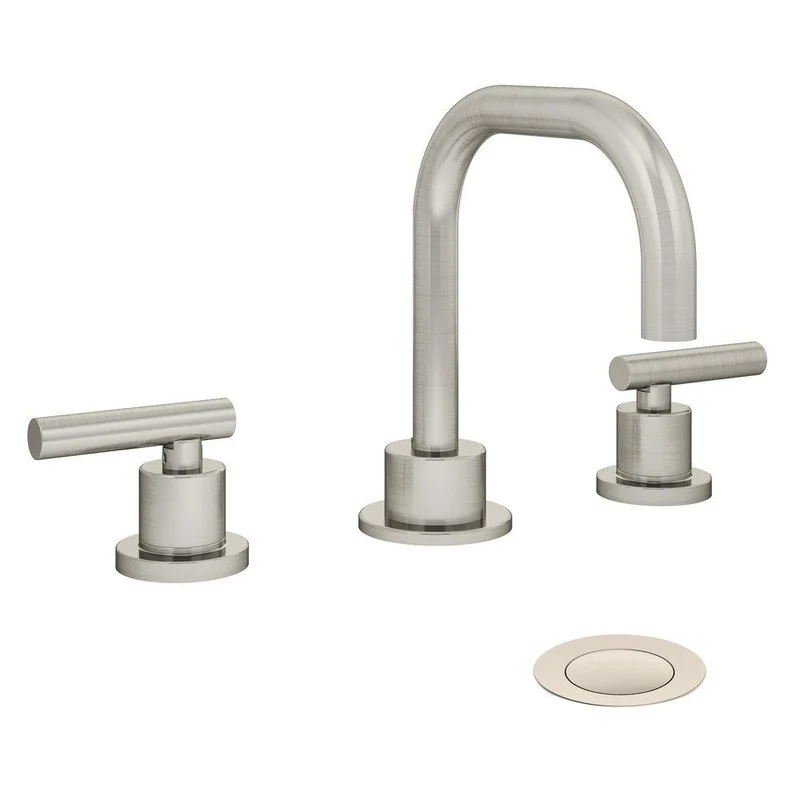 Symmons Industries Dia Two Handle Widespread Bathroom Sink Faucet in Satin Nickel | Ferguson