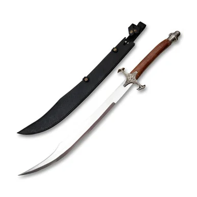 Szco Supplies 40in Scimitar Sword Wood Plain Blade 901068