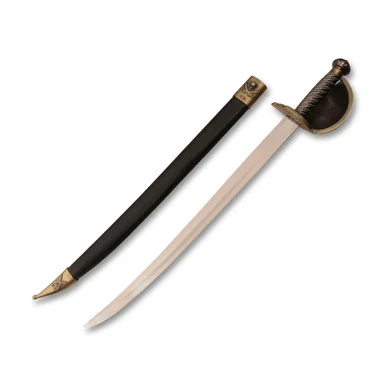 SZCO Supplies Pirate Cutlass Sword Antique Finish 29.5in Plain Blade DBYK132