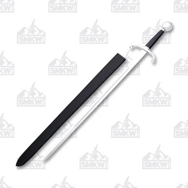 SZCO Supplies Royal Sentry Sword Black Handle 33in Plain Blade 901115