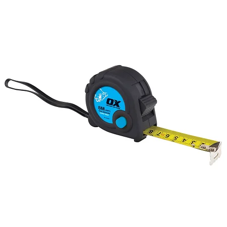 OX Trade Tape Measure – 8m / 26ft
