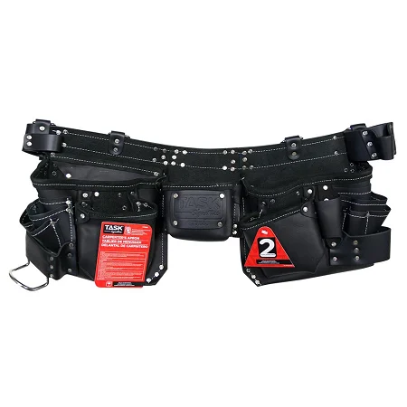 Task Signature 13 Pocket Black Apron