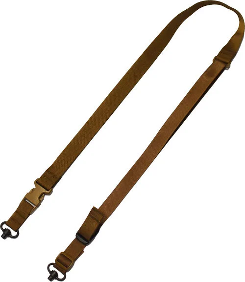 Tacshield Tactical 2-Point Sling QD with Fast Adjust Coyote Webbing