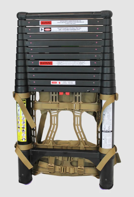 Tactical Telescoping Ladder with Ladder Pack
