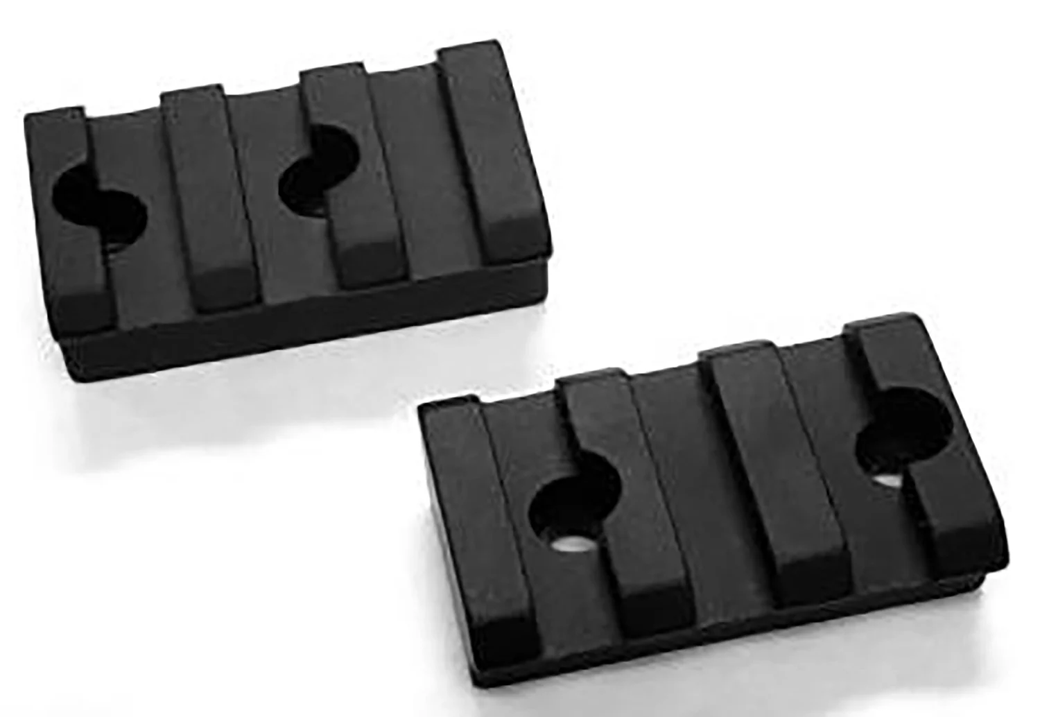 Talley 252700P Picatinny RailBlack Anodized Aluminum Remington 700