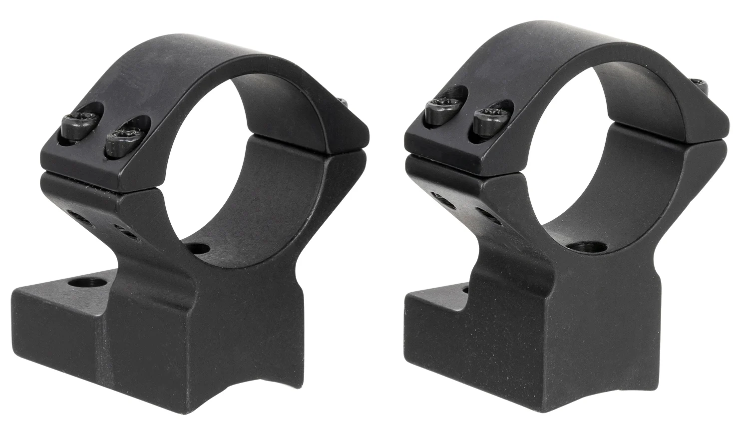 Talley 95X702 Scope Mount/Ring ComboBlack Aluminum 1″ Tube Winchester Model 70 High Rings 0 MOA