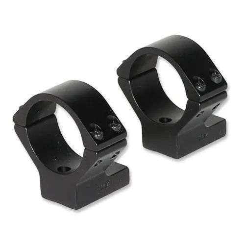 Talley Lightweight Alloy Scope Mounts – Black Anodized – 30mm – Low Knight MK 85 Tikka T3 & Tikka Master