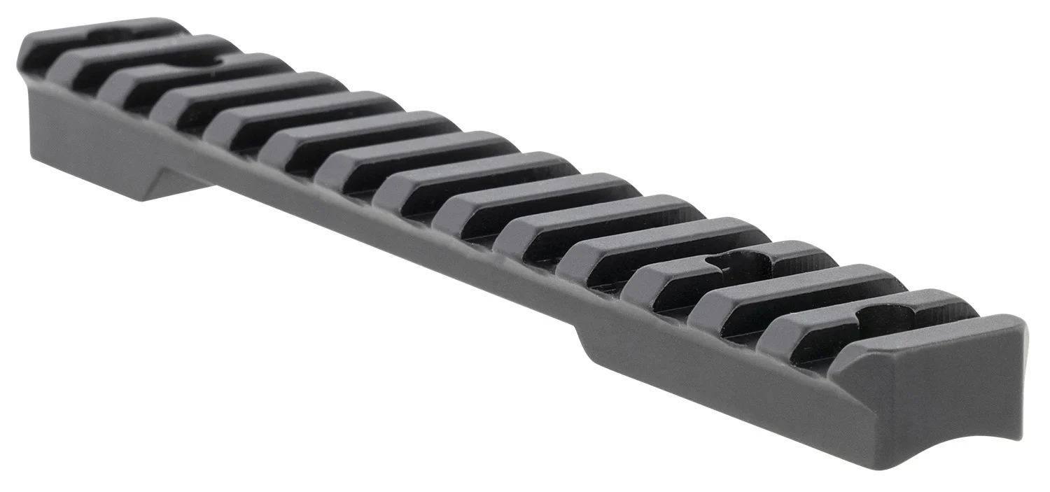 Talley PSM258763 Fierce Picatinny RailBlack Anodized Short Action 20 MOA