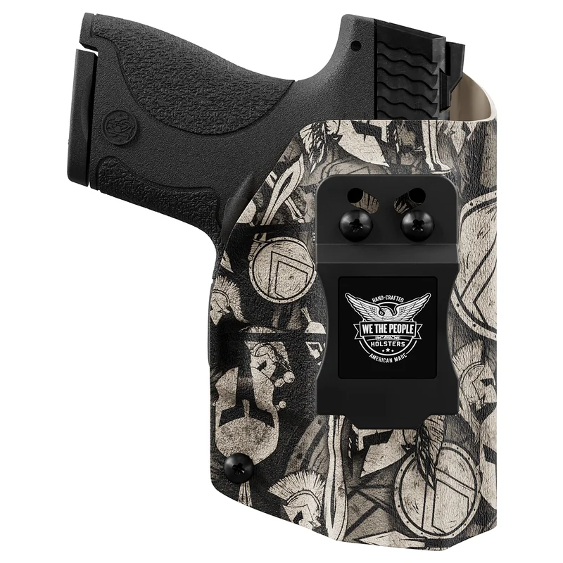 Tan Spartan Camo Custom Printed Holster – IWB Kydex Holster