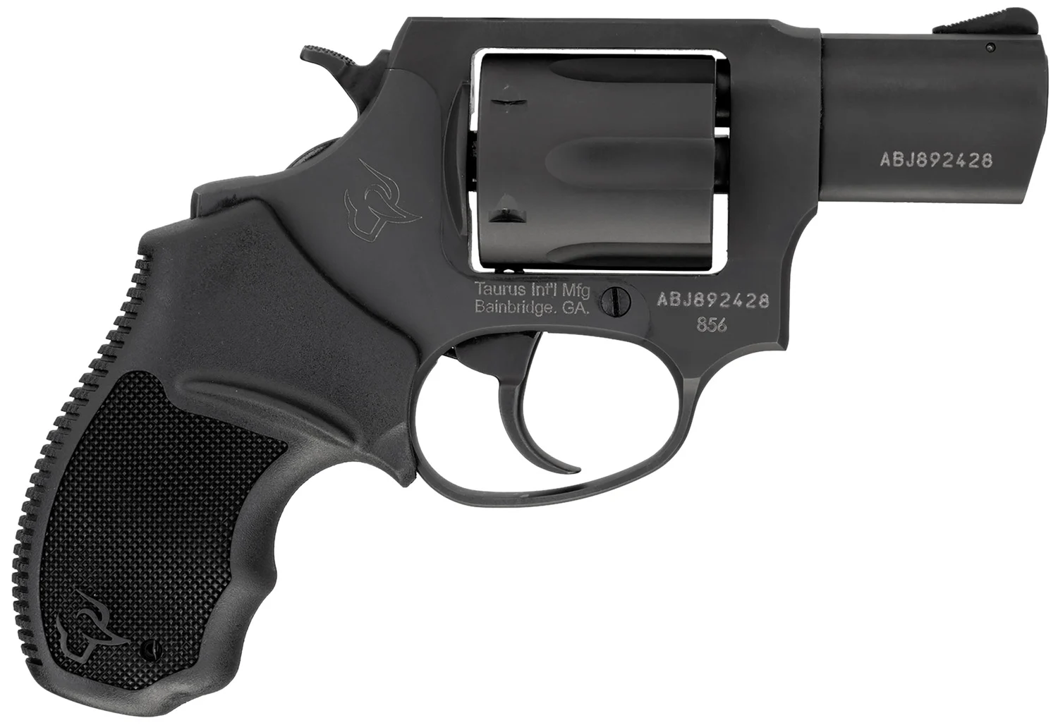 Taurus 285621MA 856 *MA Compliant 38 Special +P 6 Shot 2″ Matte Black Barrel, Cylinder & Steel Frame