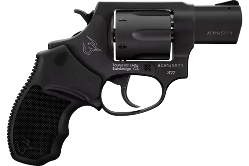 Taurus 327 327 Federal Mag, 2" Barrel, Black, Walnut Grip, 6rd