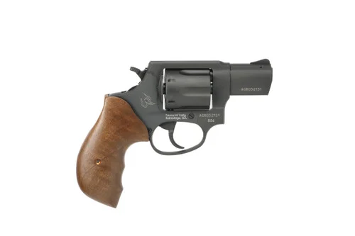 Taurus 856 38 Special, 2" Barrel, CA Compliant, Black Frame/Cylinder, Walnut Grip, 6rd