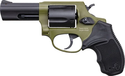 Taurus Defender 605 357 Mag/38 Special +P, 3" Barrel, Sniper Green, 5rd