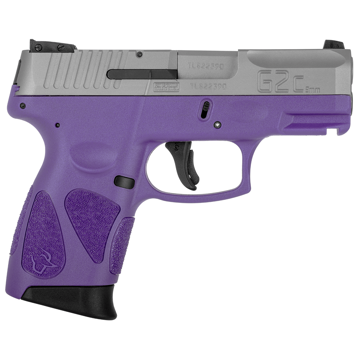 Taurus G2C 9mm Sub-Compact CCW Pistol with Dark Purple Frame and Stainless Slide