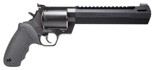 Taurus Raging Hunter 500 S&W, 8.37" Barrel, Matte Black, Rubber Grips, Adj Rear Sight, 5 Rounds