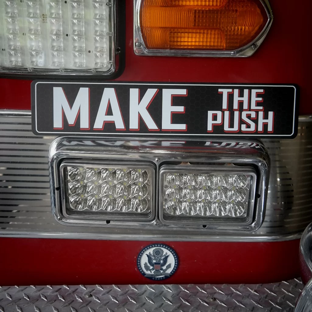 Taylor’s Tins™ Make The Push Metal Sign