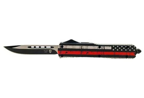 Templar Knife Slim Out The Front Back the Red, 3.5" Drop Point Blade