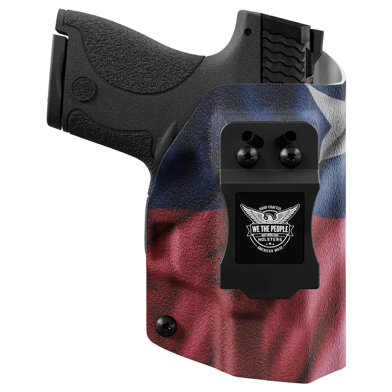 Texas State Flag Custom Kydex IWB Holster for concealed carry