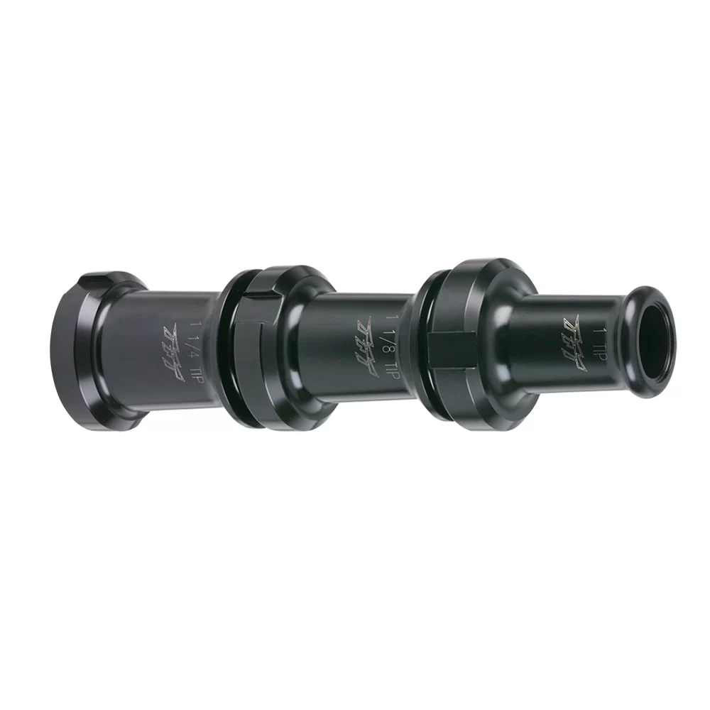 TFT 1.5″NH-F Inlet NFPA Stacked Tips ORIFICE 1-1/4″, 1-1/8″ & 1″ Use W/ ValveD Playpipe H-2VPP