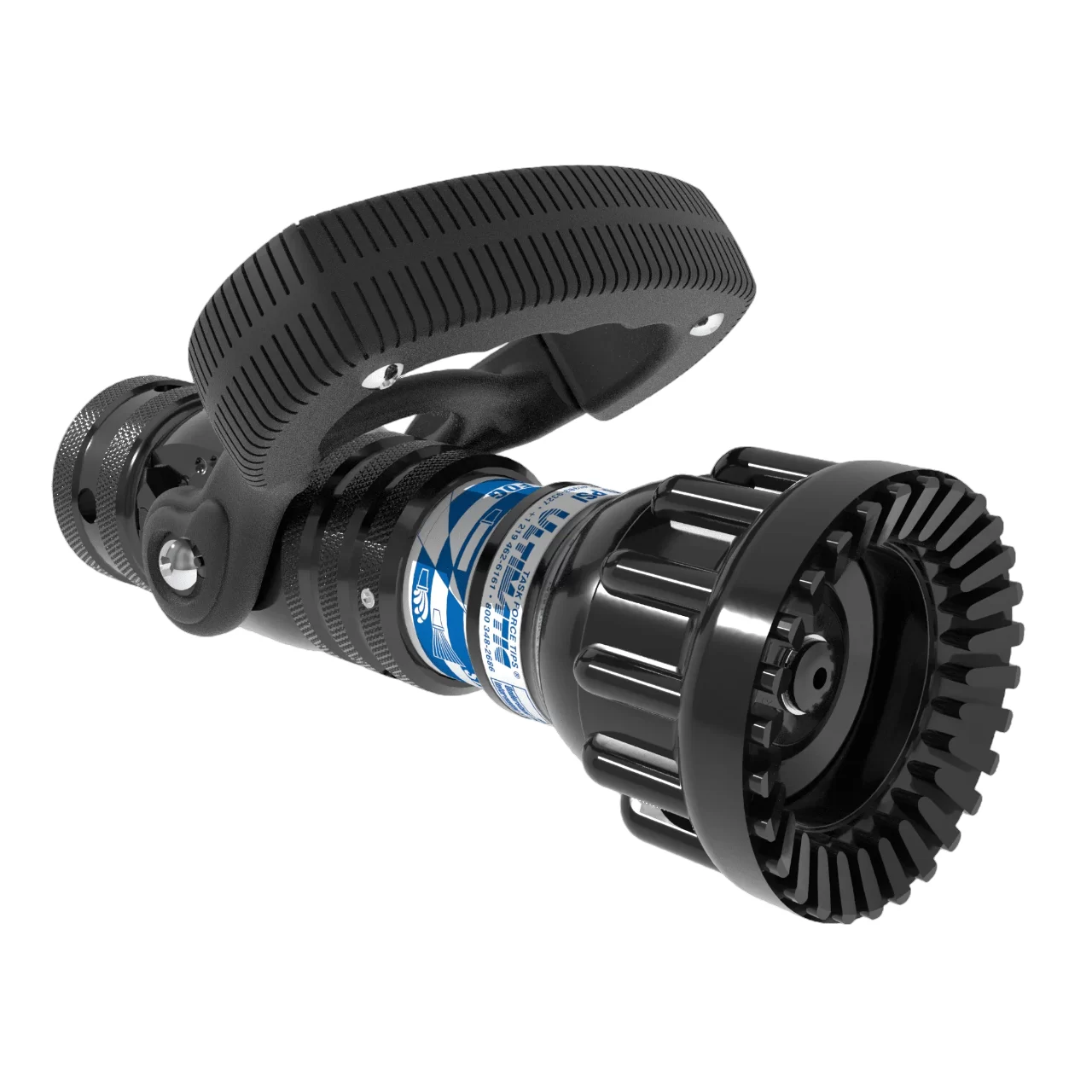 TFT Ultimatic Nozzle 1″NH-F Use W/.75″ OR 1″HOSE W/S-O 100psi Flow Range 10-125 GPM – 75PSI Low