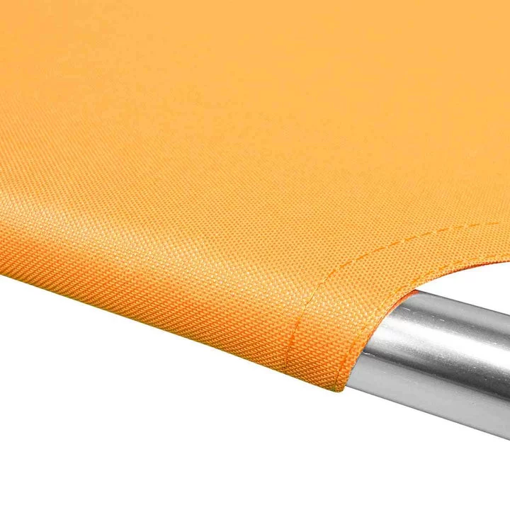 theEMSstore Flat Aluminum Folding Stretcher, Orange