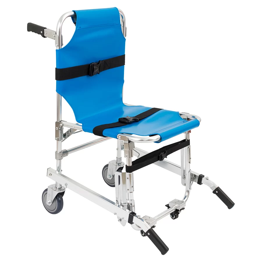 theEMSstore Stair Chair with Four Wheels, Blue