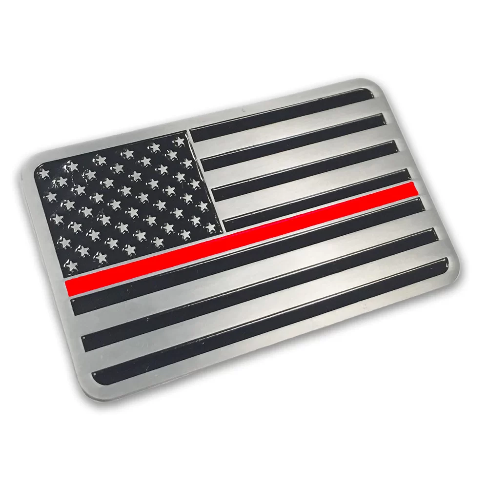 Thin Red Line Car Emblem