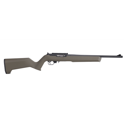 Thompson Center Arms T/CR22, Semi-automatic, 22 Lr, 17″ Threaded Barrel, Synthetic, Right Hand, 1 Mag, 10 Round, Fiber Optic