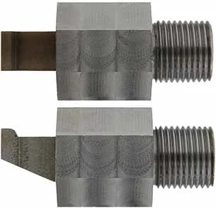 Thompson Center hooked breech plug,flint,for 15/16" octagon barrel, 5/8-18 thread