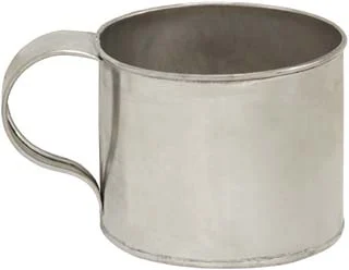 Tin cup,12 ounce capacity