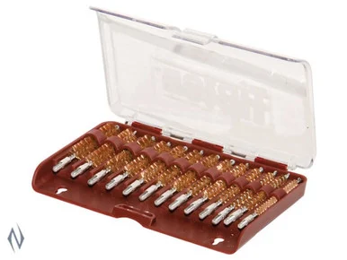 TIPTON BRONZE BORE BRUSH SET 13 PIECE 17 - 45 CAL