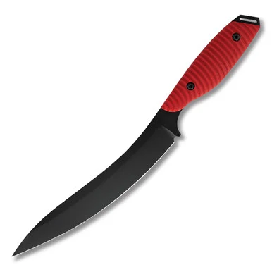 Toor Knives Toor Cardiff Snapper Red Fixed Blade Fillet Knife 8In. CPM 154 Wharncliffe TOORCARDIFFSR