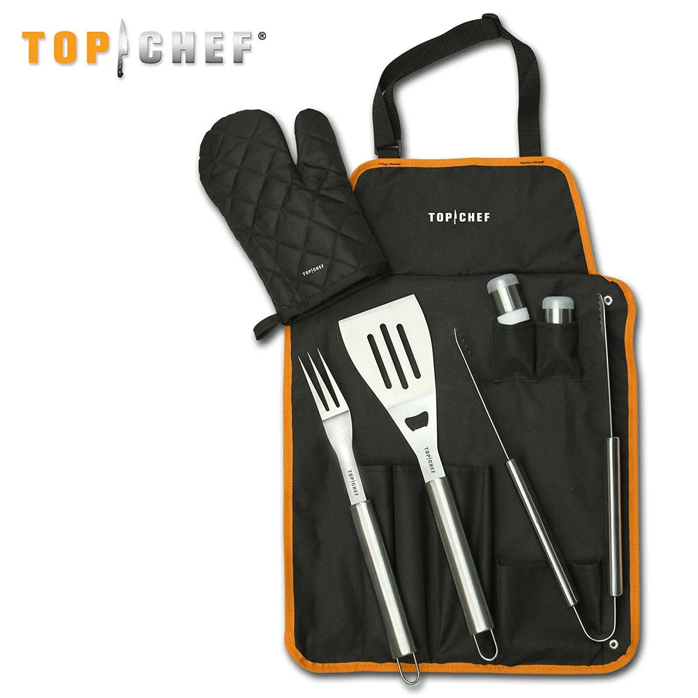 Top Chef 7 PC BBQ Kitchenware Set (TC-61)