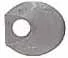 Top jaw, .78" x .88" oval, wax cast steel, .25" hole, deburred ready to install