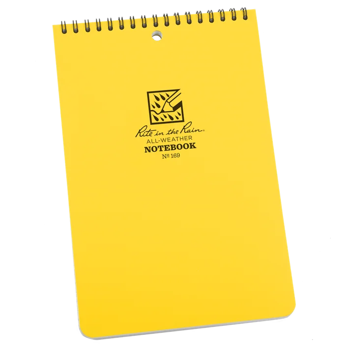 Top Spiral Notebook (6 x 9.25)