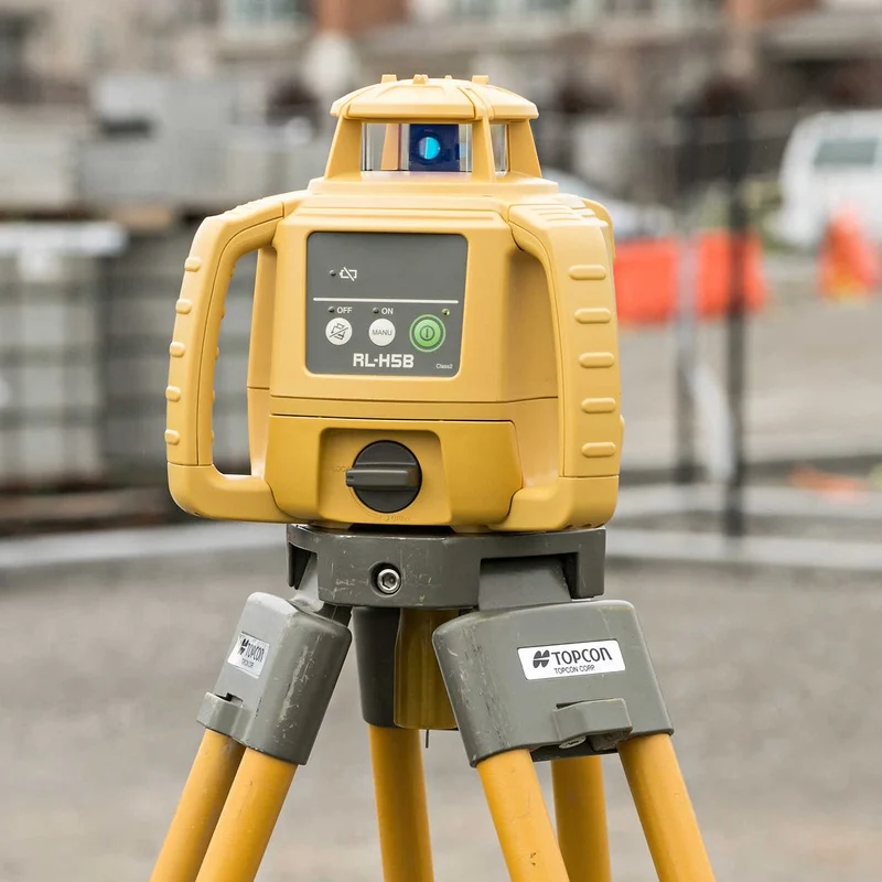 Topcon Laser Level Topcon RL-H5B Self-Leveling Laser Level with LS-80X Laser Sensor