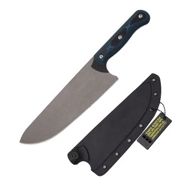 TOPS Dicer 8 Chefs Knife Blue - Black