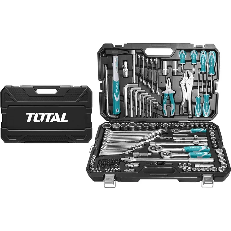 Total THKTHP21426 142Pcs Hand Tools Set