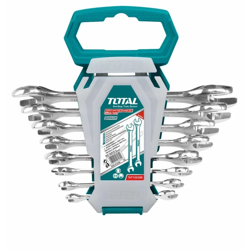 Total THT102386 Open Wrench Set 6-22mm