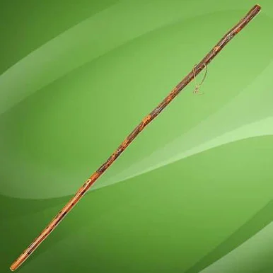 Traditional Hickory Walking Staff