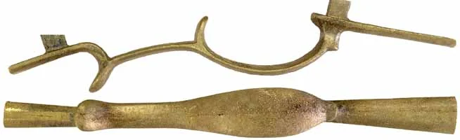 Triggerguard, Allentown, Bethlehem, Lehigh County, sand cast brass