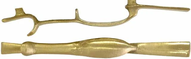Triggerguard, Allentown-Bethlehem or Buck's County, sand cast brass
