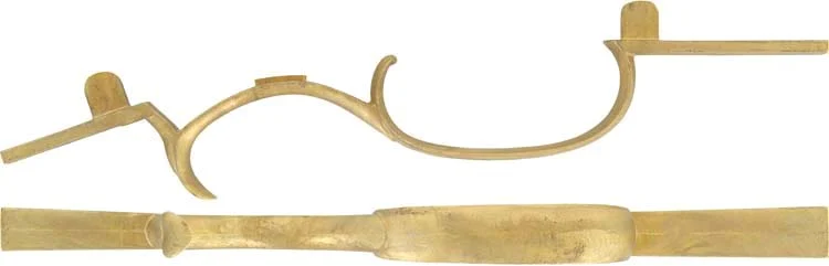 Triggerguard, Carolina Rifle Style, wax cast brass