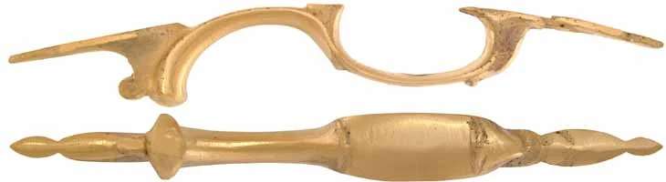 Triggerguard, Germanic Jaeger sand cast brass