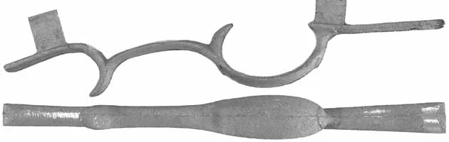 Triggerguard, "Golden Age" Style, sand cast nickel silver