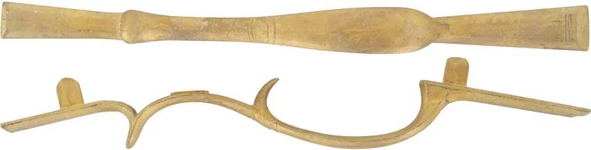 Triggerguard,John Philip Beck, Lancaster or Lebanon County,wax cast brass