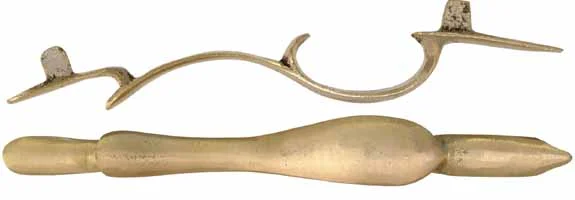 Triggerguard,sand cast brass, forU. S. Model 1803 Harper's Ferry Rifle