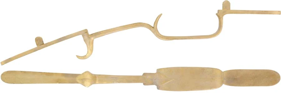 Triggerguard, Southern Mountain Style, wax cast brass